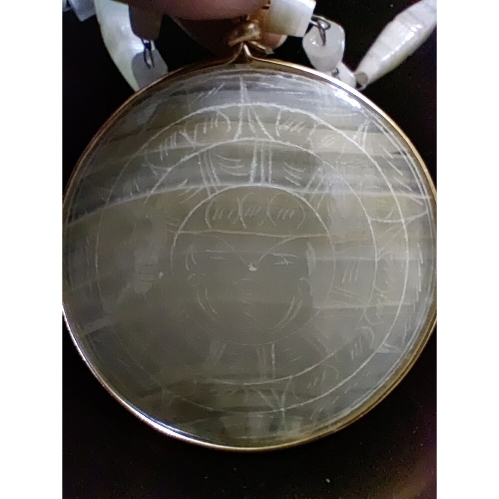 Vintage Hand Carved Amulet